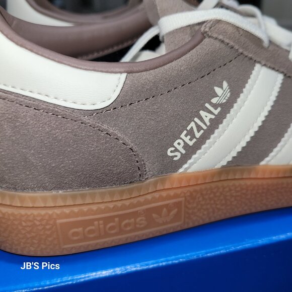 ADIDAS SPEZIAL ORIGINALS SNEAKERS EARTH STRATA/WHITE BIG KIDS/WOMENS FREE SHIP - Picture 13 of 16